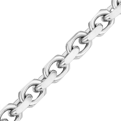 Silver Cable Link Chain